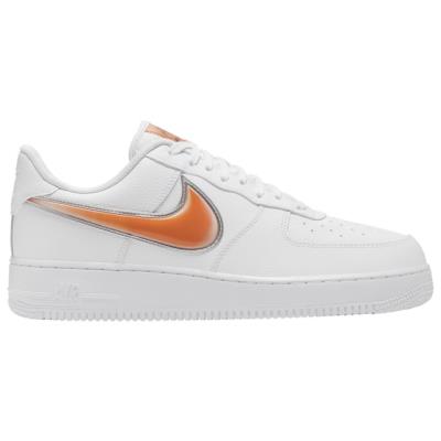 Nike Air Force 1 Hoops Pack ® (Hommes UK 6 - 13) Noir / Orange - Vert  rugueux