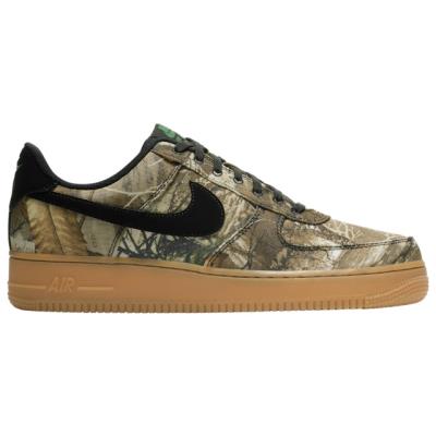 Nike Air Force 1 Hoops Pack ® (Hommes UK 6 - 13) Noir / Orange - Vert  rugueux